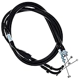 NICHE Throttle Cable for Yamaha YZ450F YZ250F WR250F WR450F 2003-2009 (45.28 Inch)
