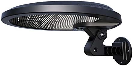 Britta Products Solar Mini Streetlight - 56 LED - 5 Watt Solar Powered Security Motion Sensor Light - Wall, Garage, Patio, Gutter, Fence Mount -Security Night Light (Natural White LED)