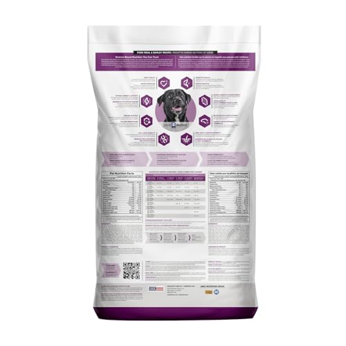 ENTRUST Adult Dog Food | Pork & Barley | Enriched with Super Foods, Antioxidants and Probiotics | No Wheat or Soy | 20 Pound Bag