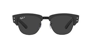 Unisex Sunglasses Grey On Black Frame&comma; Black Lenses&comma; 50MM