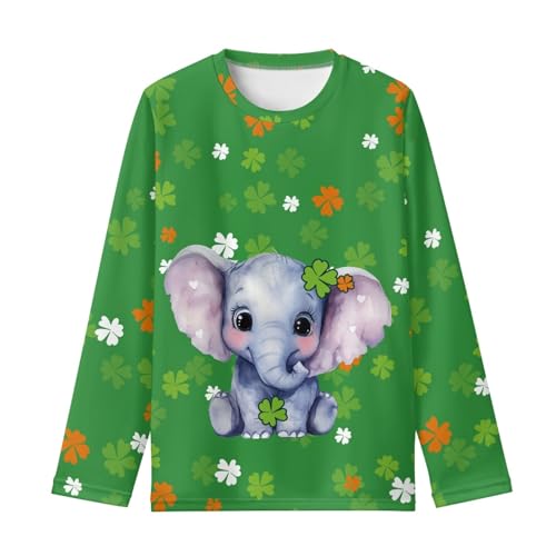 Kids Long Sleeve Shirt for Boys Girls Winter Tops