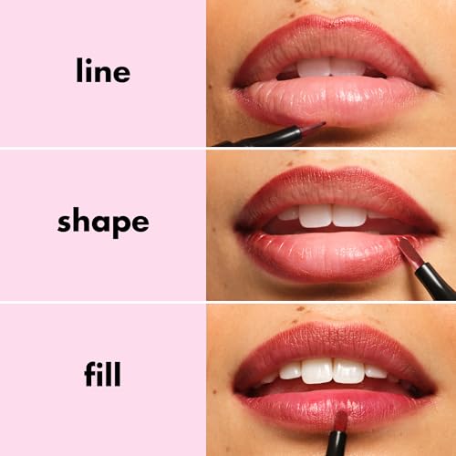Image of e.l.f. Main Stain Lip Marker, Mauvelous | Lip Stain Lip Liner, Define, Contour & Fill for Long-Lasting & Transfer-Resistant Color, Vegan & Cruelty-Free