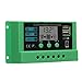 Solar Controller, PWM Solar Controller Various Protections Adjustable 12V 24V Easy to Replace for Home (30A)