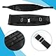 Trinkrittey 3-Teiliges Fliege-Set Satin Kummerbund Herren Verstellbarer Kummerbund Accessoire-Set Mit Fliege Kummerbund Fliege Set Cumberbund Fliege Im Set für Smoking Frack Anzug Hemd