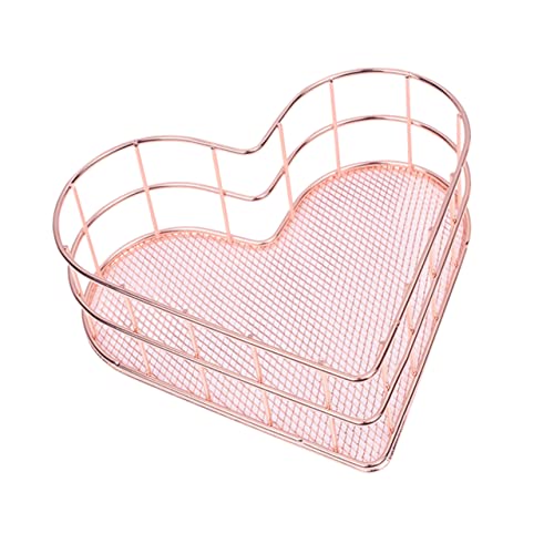 NAMOARLY Rose Gold Document Organizer Box Storage Organizer for Desk File Gold Office Supplies Desk Storage