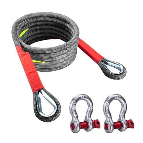 Câble de remorquage cassé ? Évitez le danger avec notre sangle 18t fluorescente 9m