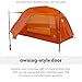 Big Agnes Copper Spur UL - Backpacking Tent for Camping, 3 Season, Ultralight, Waterproof, Anodized Poles, Tangelo, 1 Person