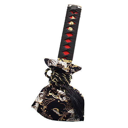 Wenjtp Car Katana Shift Boot Cover Universal Stitch Ancient Japanese Antiquity Element Of Koi Manual/Auto Shifter Shift Knob Cover #TOP4