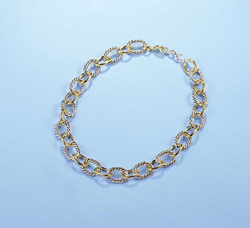 UNY JEWEL Luxury Fusion Twisted Cable Link Chain Necklace Designer Statement Women Jewelry Timeless Elegance Super Shinny2