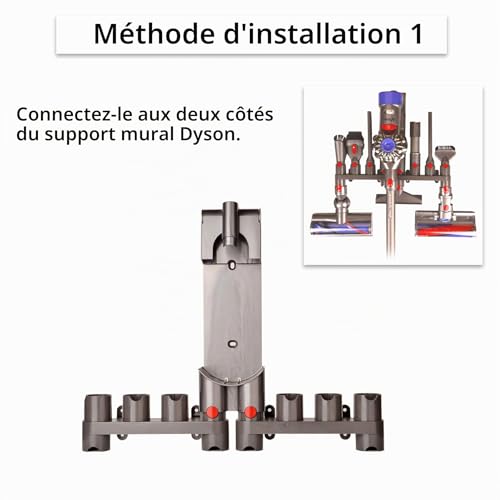Support d'accessoires pour Dyson avec 10 prises de rangement robustes RTop - 6