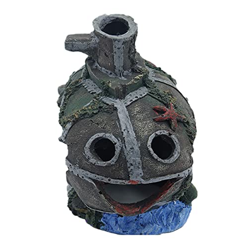 Aquarium-Resin-Submarine-JewelrySubmarine-Aquarium-Decoration-RockerySuitable-for-Freshwater-Aquarium-Decoration