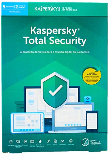 Total Security - 5 Dispositivos, Kaspersky, KL1949K5EFS