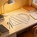 Compass and Protractor Set, Geometry Set Drafting Tools with Protactors Rulers Compasses Math Set Back to School Supplies for Students Teacher