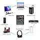 Audio Mixer M4 Channels 48V Studio Karaoke Protable BLuetooth Live DJ Console