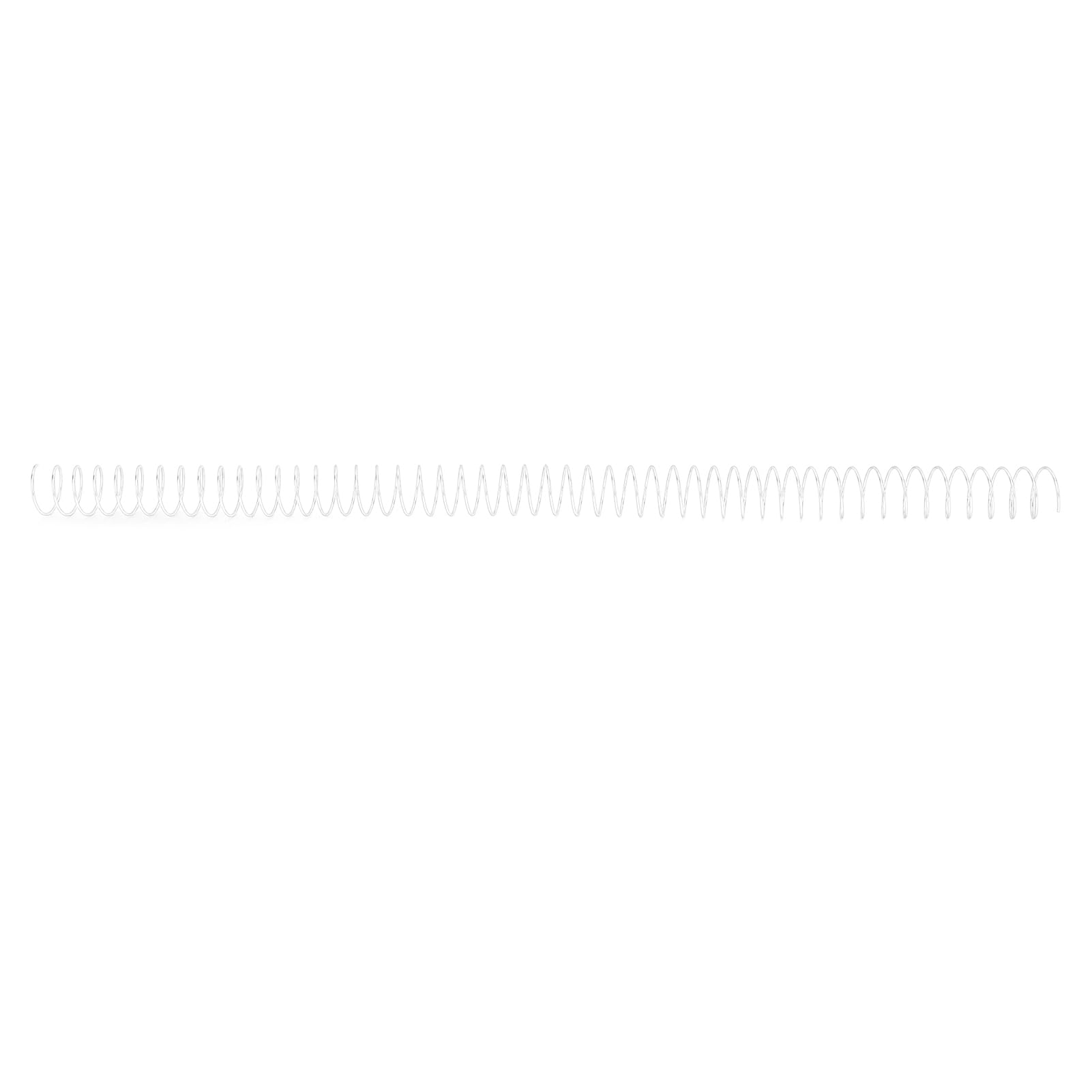 Ausla Spiral Binding Coils 14,3mm, 48 Denti Rapporto 4:1 (SILVER)