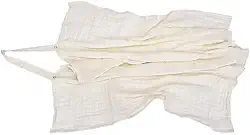 Capa de Amamentação Loupiot Cores – Minasrey | Tecido Soft 100% Algodão | 85x70cm | Botões no Pescoço | Presente para Chá de Bebê | Personalizável | Enxoval Premium (Creme)