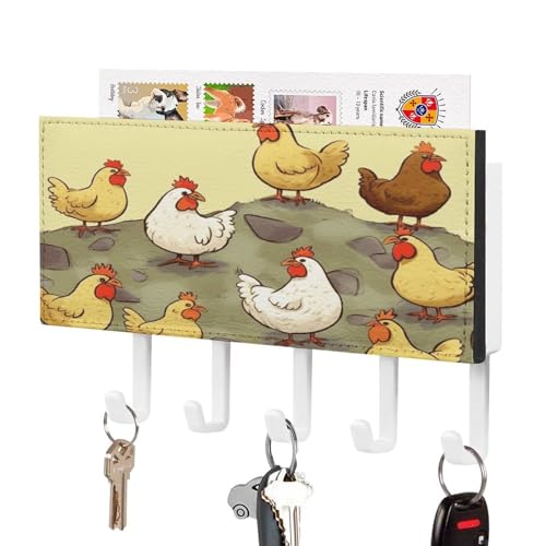Soporte para llaves de pared para el recibidor de tu hogar moderno 2