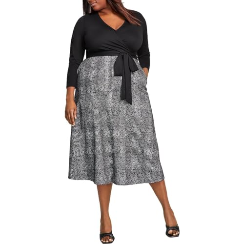 Robe longue col en V pour femme tenue de cérémonie et chic décontracté