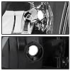 ACANII - For 1997-2003 Ford F150 Black Housing [Harley Davidson Style] Headlights w/Corner Lights Assembly Left+Right