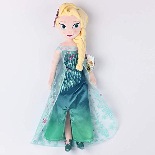 Frozen Fever Snow Queen Princess Anna Elsa Doll Toys Stuffed Plush Kids Toys Gift 50cm