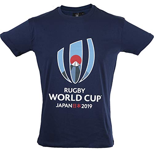 HOLIPROM T-Shirt Bleu pour Enfant Coupe du Monde de Rugby 2019 Cover