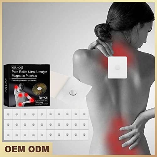2 Pcs Gesso magnético, Remendos Adesivos de Reposição para Ímãs Spot, Patches magnéticos para ombro,