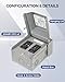 WILAWELS Outdoor Outlet Box, Waterproof Outdoor Electrical Outlet Box, Dual 20 Amp WRTR GFCI Receptacles, 3R Enclosure, Weatherproof Outdoor Receptacle Box for Yard Outside, ETL Listed H04OB06
