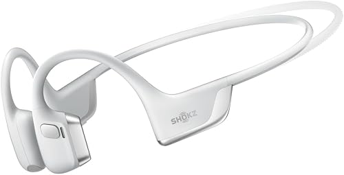 SHOKZ Nuevos OpenRun Pro 2 Mini - Auriculares deportivos de oído abierto y conducción ósea con banda reflectante, resistentes al sudor, auriculares