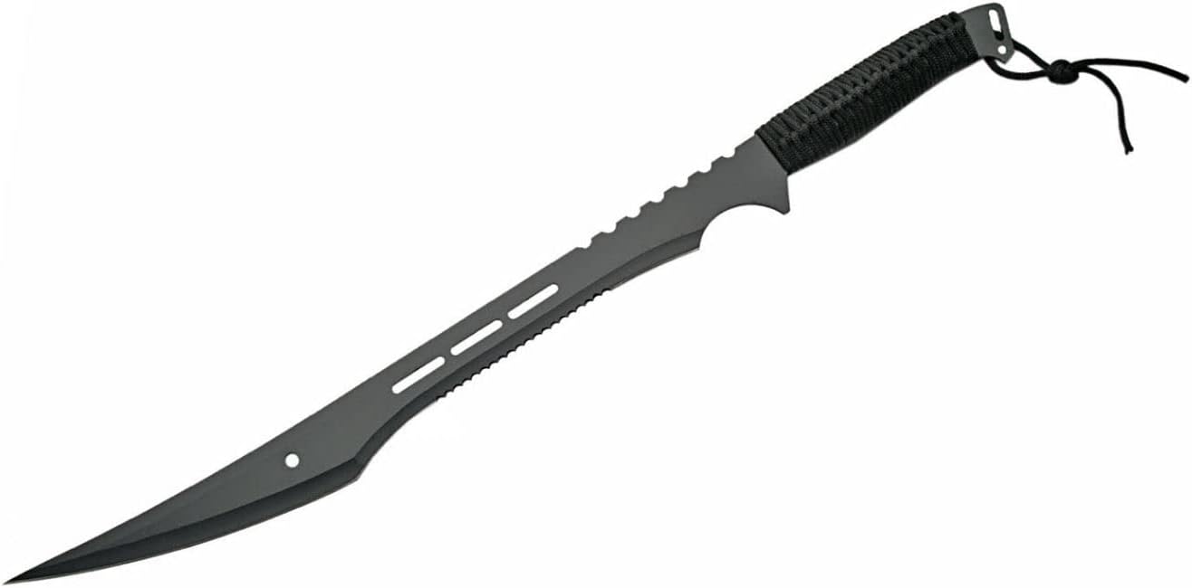 Fantasy Ninja Stainless Steel Blade Cord Wrapped Handle 27 inch Machete Sword