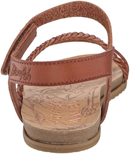 Blowfish Malibu Kids Girls Madrigal-k Flat Sandal, Scotch, 2 Little Kid | Image 2