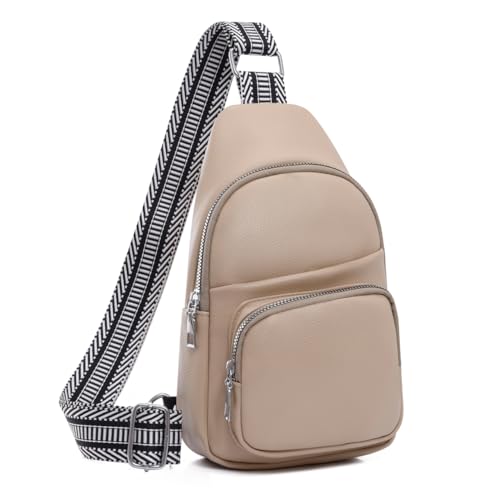 Hiflyer Trendy Leather Crossover Sling Bag for Women