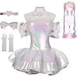 FOQURRESS Kangel Cosplay Needy Streamer Overload New Ame- Cham Cosplay Dress Women Suit Halloween Party