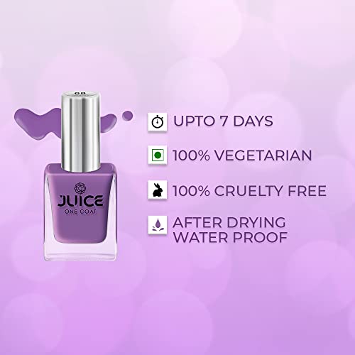 JUICE Quick-dry, Long Lasting, Chip Resistant, Gel Finish, High Gloss, F&D APPROVED COLORS & PIGMENTS, One Coat, 5 in 1 Nail Polish Combo 32 - Image 2