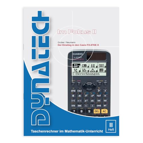 Casio FX-87 DE+2nd – Wissenschaftlicher Taschenrechner – Mit Jeans-Tasche, Arbeitsheft Und Garantieverlängerung