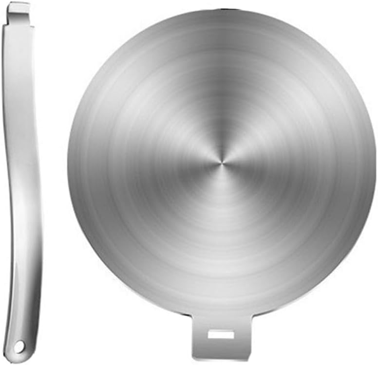 Stainless Steel Heat Diffuser Plate for Ceramic Stove, 13/20/24/28cm Sizes, Induction Cooktop Accessory(28cm)