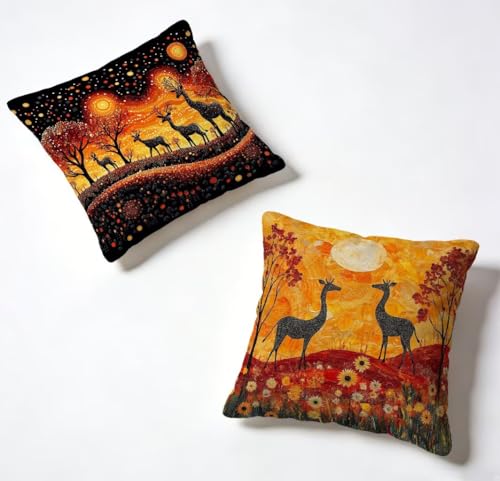 �N�b�V�����J�o�[ 75x75 cm 2���Z�b�g ���F ���z�c�J�o�[ 75 x 75 ���O �h�� �\�t�@�[�N�b�V���� ���� ���� �ϖ� ���� ���� ���J�o�[ HD���ʈ�� �B���t�@�X�i�[�t�� Cushion Covers, �t�ƉĂ̗����ɓK���Ă��܂� �Ⴄ
