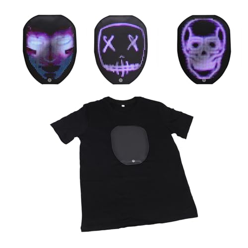 Chemises lumineuses activées par le son pour personnaliser son look de fête