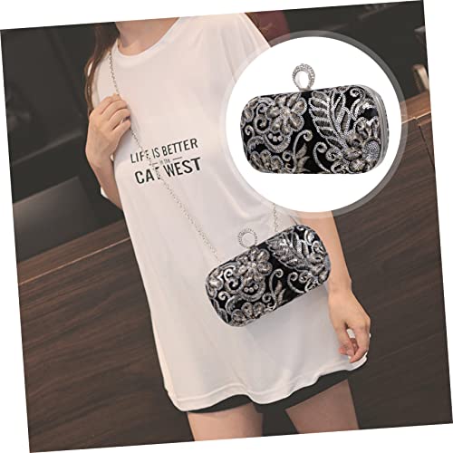 VALICLUD 1Pc Bolsa De Noite Bordada Carteira De Pulso Bolsa De Diamante Carteiras De Pulso Femininas