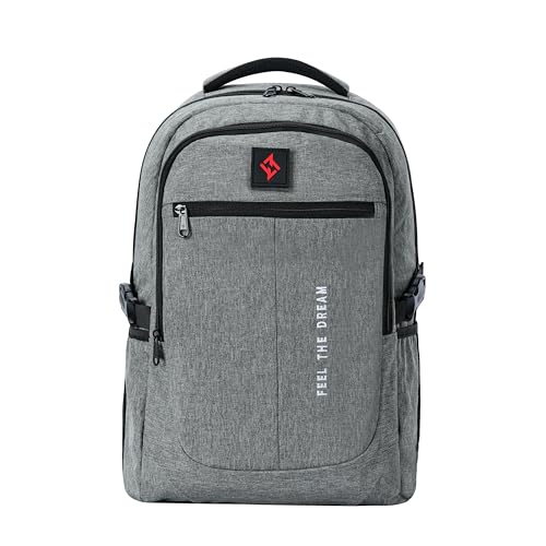 zazzy Smell Proof Backpack with Combination Lock odor proof Bag for Men & Women Travel Backpack Gray