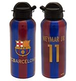 Eco reciclable Alusport Bottles FCB Neymar Modelo II Botella Deportiva de Aluminio, Hombre, Azul, 0.4 l