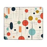 Lisse et antidérapant : Ce tapis de souris est recouvert d'un revêtement en polyester lisse, permettant à la souris de glisser en douceur et offrant un contrôle précis pour travailler ou jouer.