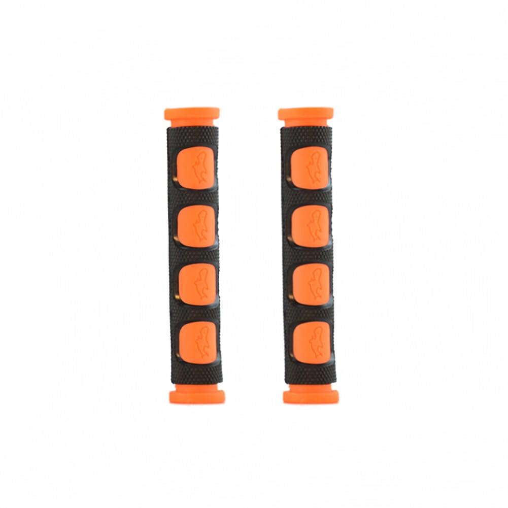 Cubierta para mango de freno, 2 unidades, universal, antideslizante, de goma, para palanca de freno, funda protectora para motocicletas, bicicletas eléctricas, color naranja