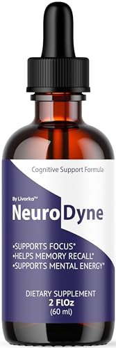 Image of NeuroDyne - Official NeuroDyne Drops Supplement Brain Support Advanced Formula, Neuro Dyne Liquid Premium All Natural Cognitive Focus Nerve Support for Health Wellness, 1 Bottle for 1 Month