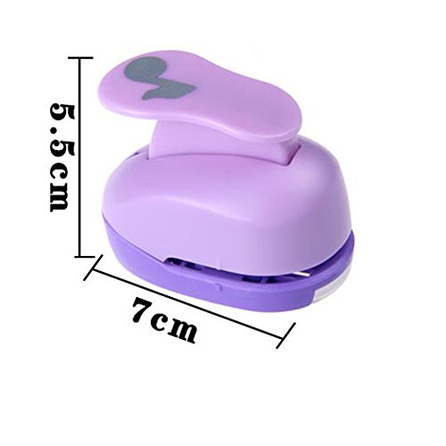 1 Inch Paper Punch Hole Puncher Crafts Punch For Making Diy Crafts Greeting Card (Maple Leaf) #TOP2