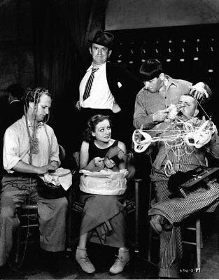 The Three Stooges Joan Crawford Dancing Lady Publicity Vintage 11x14 Photograph