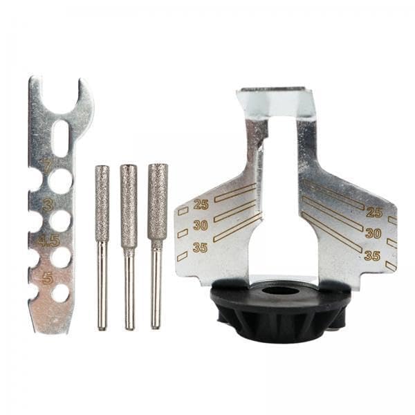 A AND S TOOLS 2xChain Sharpening Attachment Chain Sharpening Tool for Chains Tool Part-image-15