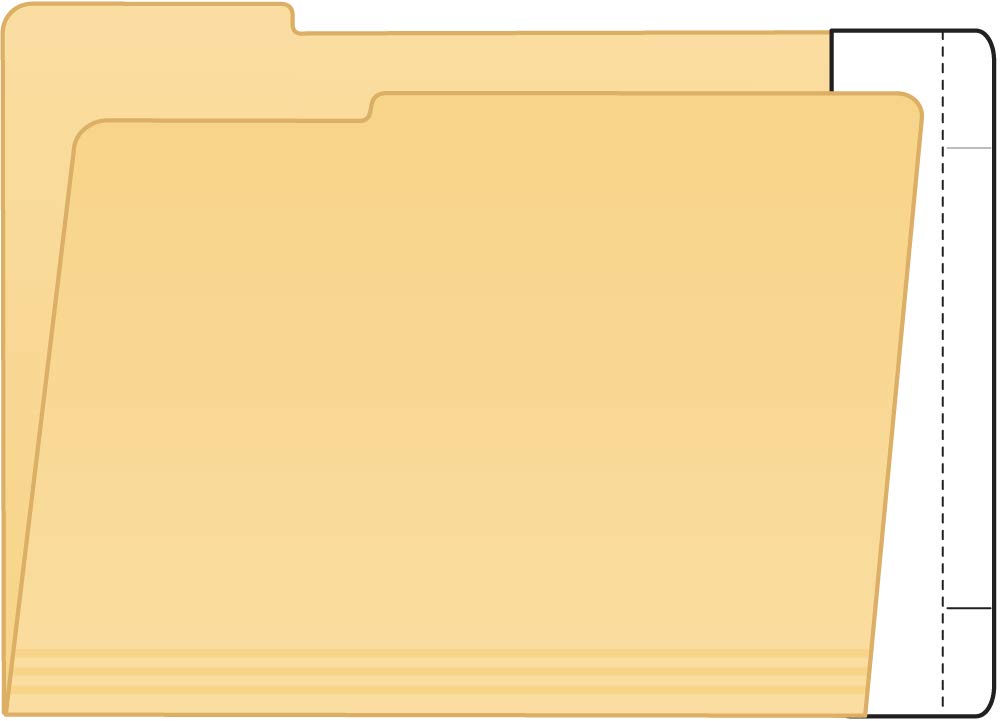 Bande de conversion Tabbies Extenda-Jacket Strips pour dossiers suspendus - 6