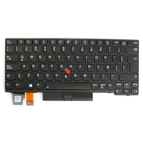 Clavier espagnol Lenovo X13 réparer touches usées rétroéclairage