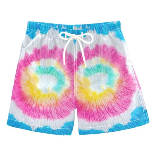 Boys Swim Trunks Tie Dye Color Toddler Swim Shorts Little Boys Bathing Suit Swimsuit Toddler Boy Swimwear 2T 202c1685