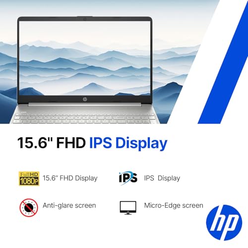 Image of HP 15.6 inch FHD Business Laptop • 2026 Edition • AMD Ryzen 5 5500U • 8GB RAM • 256GB PCIe SSD • Copilot AI • Wi-Fi 6 • Windows 11